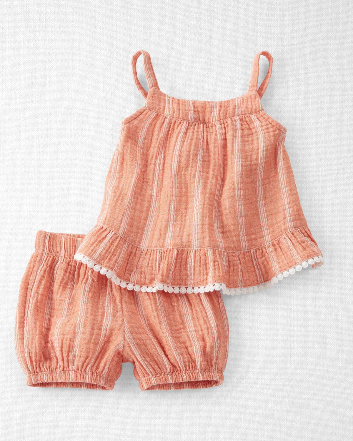 Sienna Baby 2Piece Organic Cotton Gauze Set