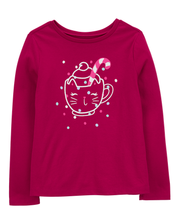 Kid Hot Chocolate Long-Sleeve Graphic Tee, 