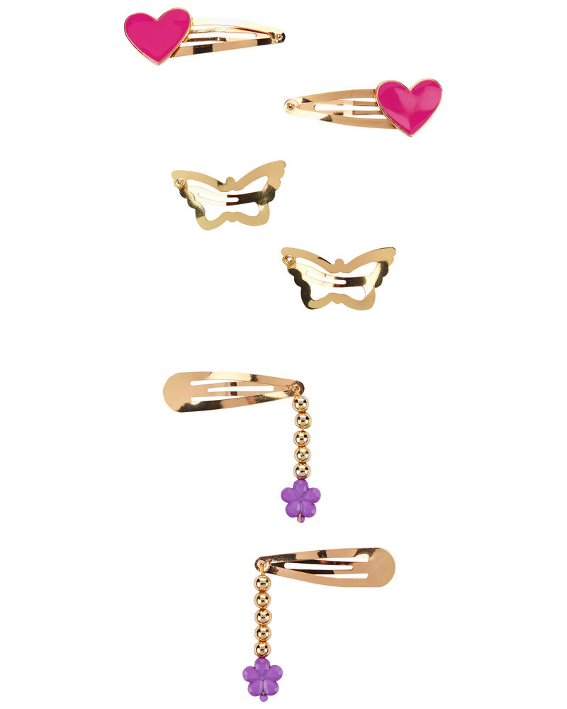 6-Pack Hair Clips, image 1 of 1 slides