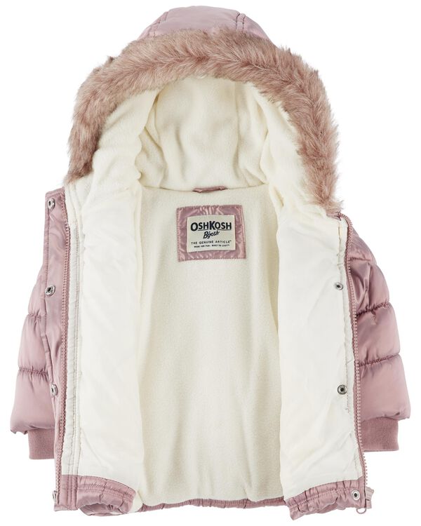 Baby Faux Fur Midweight Parka