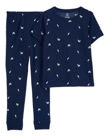 Kid 4-Piece Thermal Pajamas, 