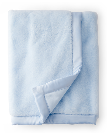 Baby Plush Blanket - Blue, 