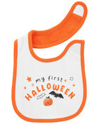 Baby My First Halloween Teething Bib, image 2 of 3 slides