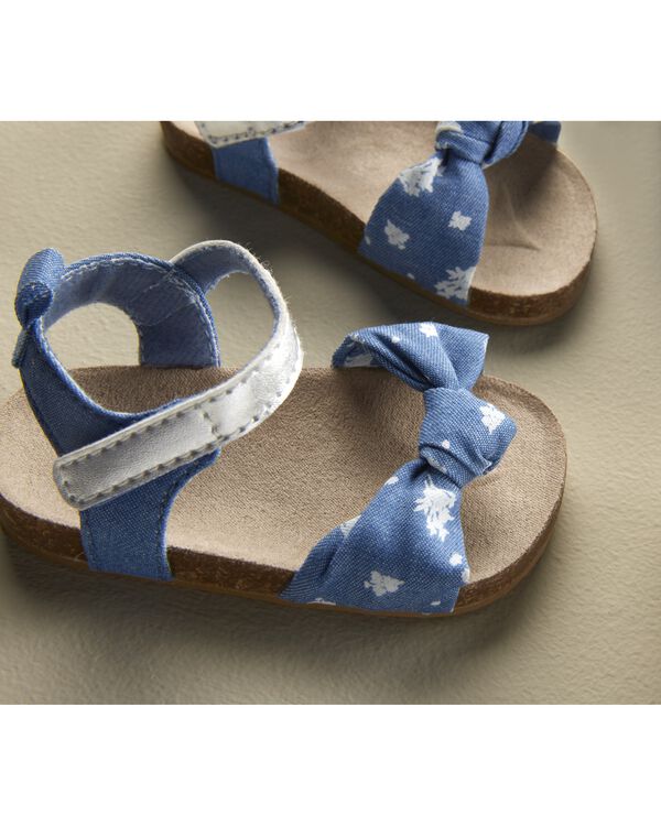 Blue Baby Chambray Sandals | carters.com