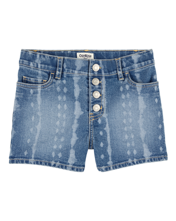 Kid Iconic Denim Short - Blue Ozone Wash, 