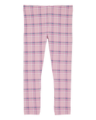 Baby Plaid Stretch Leggings, image 2 of 4 slides