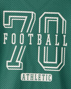 Boys Short-Sleeve Mesh Jersey - Green, image 4 of 5 slides