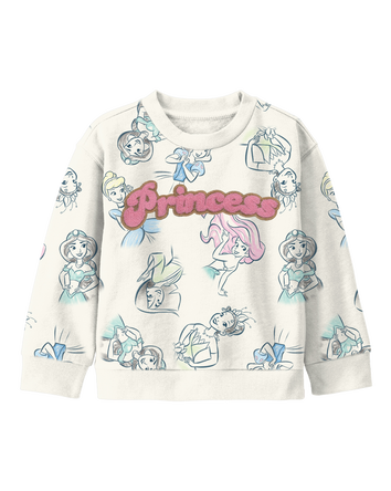 Toddler Disney Princess Pullover - Cream, 