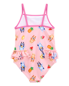 Toddler Bluey™ 1-Piece Swimsuit - Pink, image 2 of 3 slides