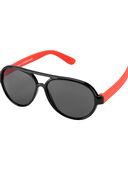 Black/Red - Baby Flight Sunglasses