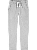 Heather - Kid Pull-On French Terry Pants