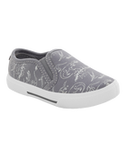 Toddler Dinosaur Slip-On Sneakers, image 1 of 7 slides