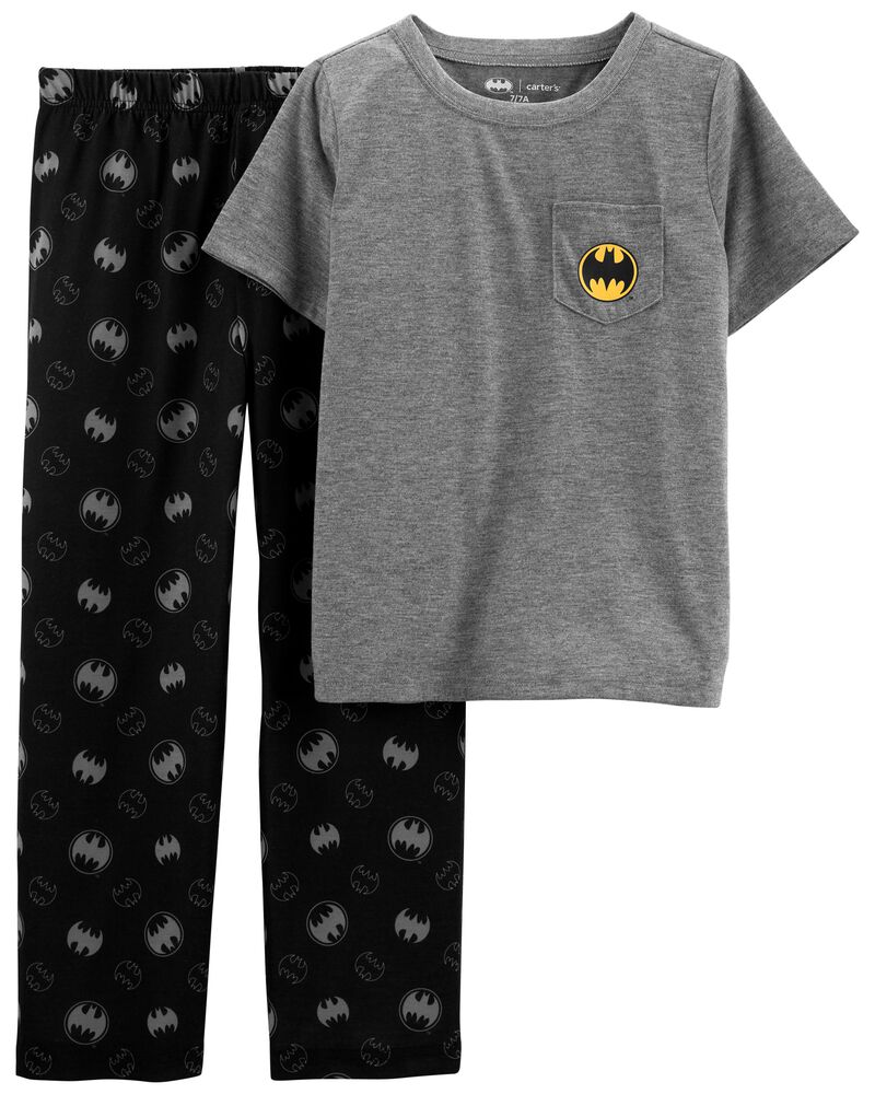 Kid 2-Piece Batman Loose Fit Pajamas, image 1 of 3 slides