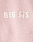 Toddler Organic Cotton Big Sis Sweatshirt, image 3 of 5 slides