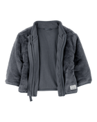 Baby Zip-Up Sherpa Cardigan, image 2 of 4 slides