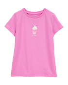 Kid Milkshake Short-Sleeve Graphic Tee - Purple, image 1 of 4 slides