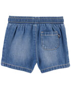 Baby Drawstring Denim Shorts, image 2 of 4 slides