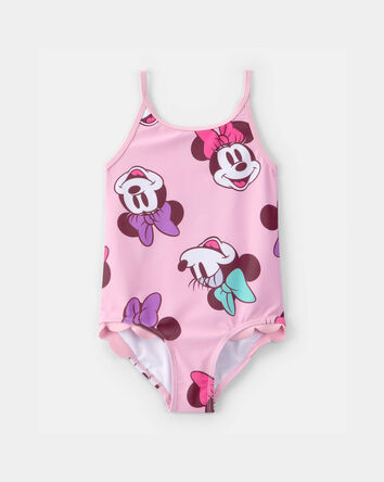 Toddler Girl 1-Piece Disney&copy; Minnie Mouse Swimsuit - Pink, 