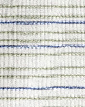 Baby Boy Long-Sleeve Stripe Fashion Top - Grey, 