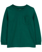 Toddler Long-Sleeve Pocket Tee, image 1 of 3 slides