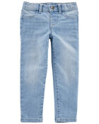 Toddler Medium Blue Wash Skinny-Leg Jeans, image 1 of 2 slides