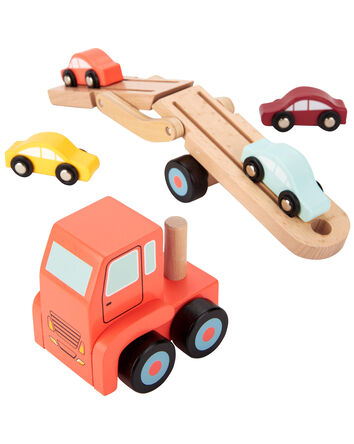 Toddler Wooden Car Carrier, 