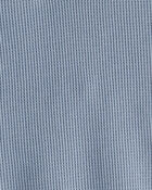 Toddler Boy Long-Sleeve Henley Shirt - Blue, image 2 of 3 slides