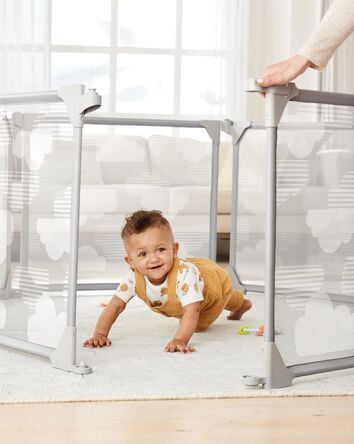 Expandable Enclosure - Grey/Clouds, 