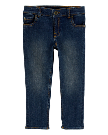 Baby Straight Leg Denim Jeans, 