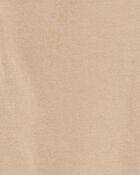 Kid Ponte Knit Uniform Pants - Khaki, image 3 of 4 slides