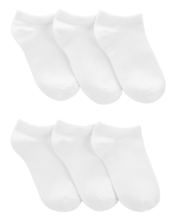 Kid 6-Pack No-Show Socks, 