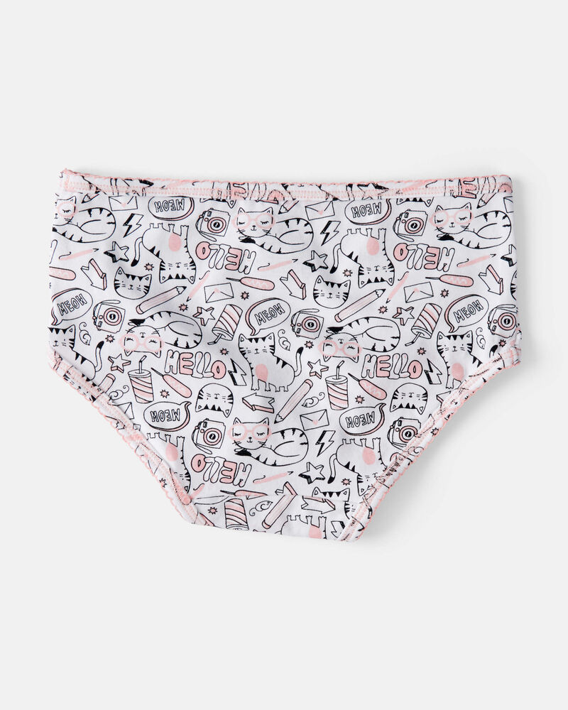 7-Pack Unicorn Print Stretch Cotton Underwear, image 2 of 3 slides