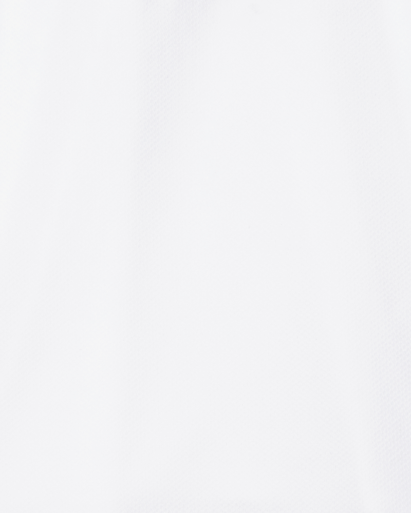 Kid 2-Pack Active Uniform Polo Shirts in Moisture Wicking BeCool™ Fabric - White, image 3 of 3 slides