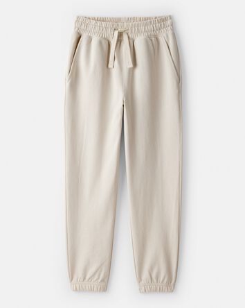 Boys DayDream Fleece Active Drawstring Jogger - Cream, 