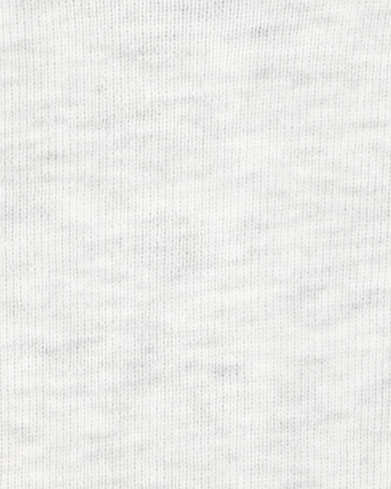 Baby 5-Pack Striped Birds Short-Sleeve Cotton Bodysuits - Ivory, image 2 of 7 slides