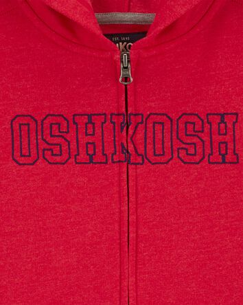 Kid OshKosh Logo Zip Jacket, 