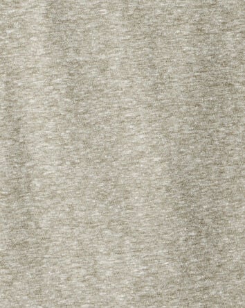 Boys Long Sleeve Henley - Green, 