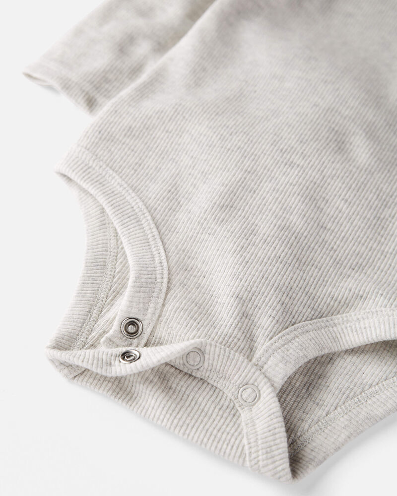 Baby 2-Pack Organic Cotton Bodysuits, image 2 of 5 slides