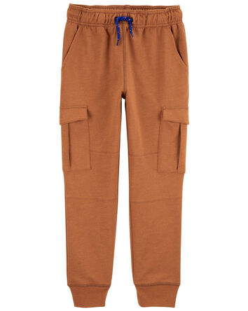 Kid Pull-On Knit Cargo Pants, 