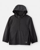 Boys Active Windbreaker - Black, image 1 of 3 slides