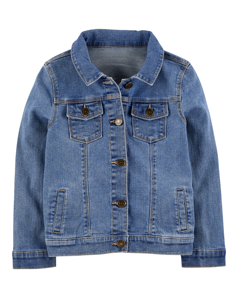 Kid Denim Jacket, image 1 of 2 slides