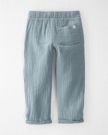 Toddler Organic Cotton Gauze Pants, 