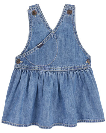 Baby Vintage Inspired Denim Jumper Dress, 