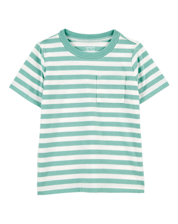 Toddler 2-Piece Striped Tee & French Terry Shorts Set, 