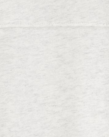 Toddler Short-Sleeve Striped Tee - Grey, 