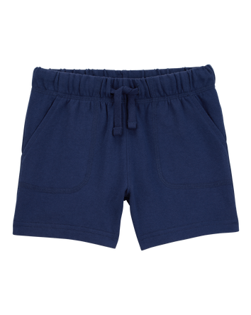 Toddler Pull-On French Terry Shorts - Navy, 