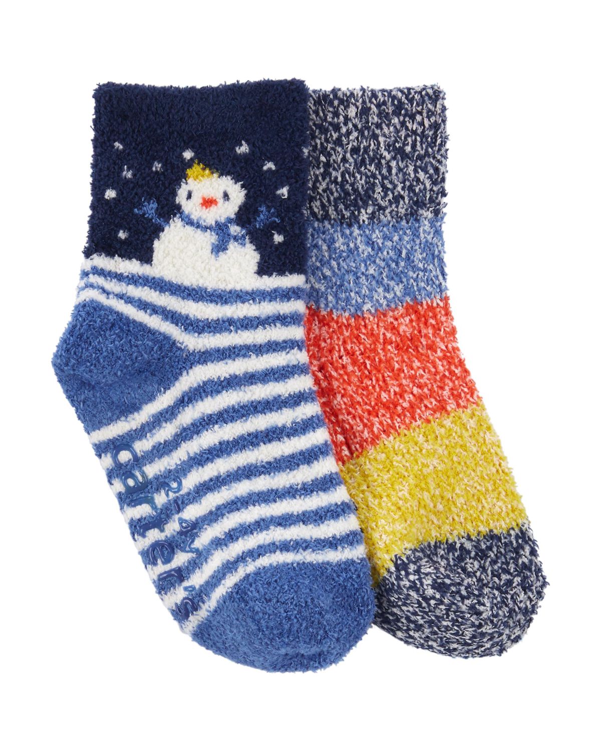 Multi Toddler 2-Pack Cozy Holiday Socks | carters.com