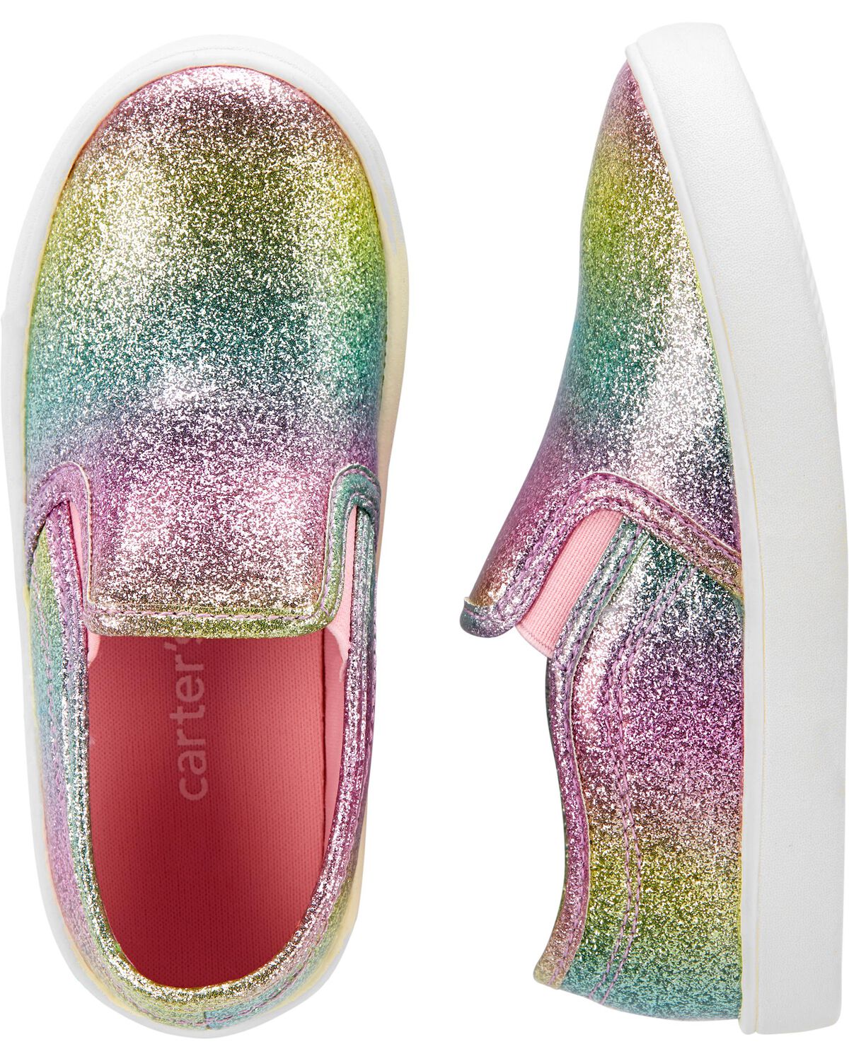 Multi Carter's Glitter SlipOn Sneakers