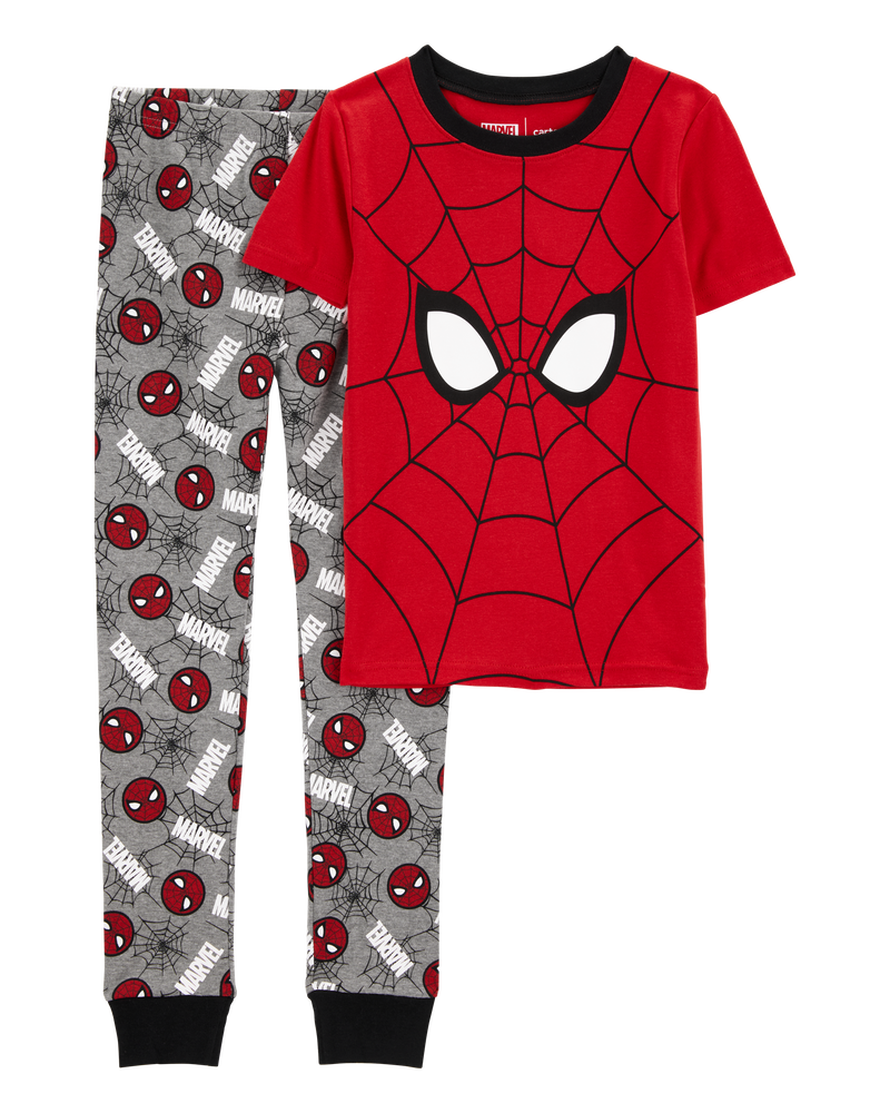 Kid MARVEL©  Snug Fit Cotton 2-Piece Pajamas, image 1 of 3 slides