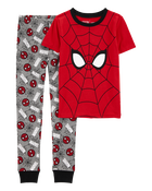 Kid MARVEL©  Snug Fit Cotton 2-Piece Pajamas, image 1 of 3 slides